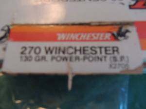 lot 2497 image: Winchester 70 Win  14 shells
