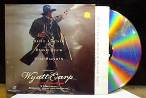 lot 32 image: Wyatt Earp (Laserdisc) Wide Screen Edition 2 Disc Set