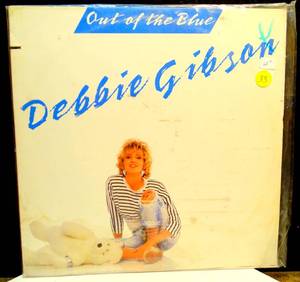 lot 33 image: $$ ORIGINAL 1987 DEBBIE GIBSON OUT OF THE BLUE VINYL LP