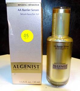 lot 93 image: $$ Algenist AA Barrier Serum Alguronic Acid Repairing Anti-Aging 1 oz New In Box