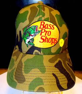 lot 108 image: Bass Pro Shops Leaping Bass Logo Cap