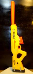 lot 112 image: Fortnite Gun BASR L Blaster Foam Dart Gun $$
