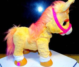 lot 118 image: FurReal Cinnamon My Stylin Pony Interactive Talking Moving Toy