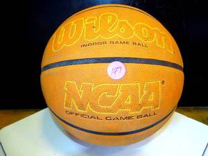 lot 147 image: WILSON NCAA BASKETBALL AS SHOWN
