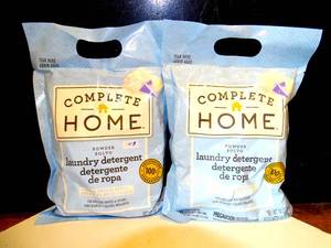 lot 148 image: LOT OF 2 - COMPLETE HOME POWDER LAUNDRY DETERGENT (14 OZEACH)
