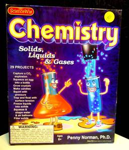lot 151 image: $$ Science Wiz Charge Science Kit Chemistry Projects in Chemistry Norman NEW