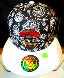 lot 157 image: $$ NEW LEADER of the GAME THUG LIFE EMBROIDERED BALL CAP WITH TAGS