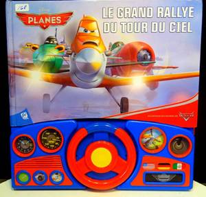 lot 168 image: $$$ CHECK COMPS - FRENCH EDITION PLANES - LE GRAND RALLYE DU TOUR DU CIEL INTERACTIVE BOOK ($57.00 AMAZON)