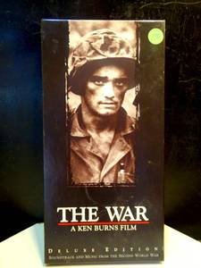 lot 172 image: $$ The War Ken Burns Deluxe Edition Soundtrack Music from Second World War 4 CD Set