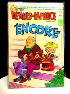 lot 174 image: Dennis the Menace Encore, June 1973. Bonus Magazine Series #117 BAGGED & BOARDED