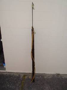 lot 2 image: $$$ VERY COOL - 84 WHALING HARPOON (PERFECT WALL HANGER OR CHASE ANOTHER MOBY DICK)