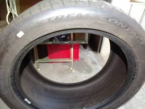 lot 301 image: CONTINENTAL 27540 ZR20 EXTREME CONTACT wSPORTS PLUS TECHNOLOGY TIRE