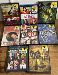 lot 199 image: Eight (8) New Assorted Blu-Ray &amp DVD Movies&nbsp