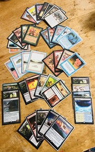 lot 155 image: Forty-Two (42) Rare Magic the Gathering Cards