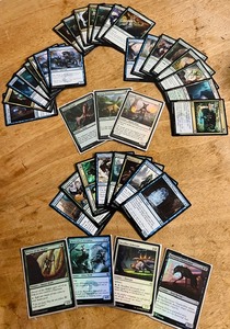 lot 156 image: Thirty-Eight (38) Common Magic the Gathering Cards WFoil Cards Included