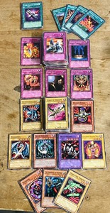 lot 163 image: 120 Vintage Yu-Gi-Oh Cards