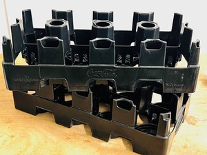 lot 96 image: Two (2) VINTAGE COCA-COLA 2 LITER CARRY CRATECARRIERS&nbsp