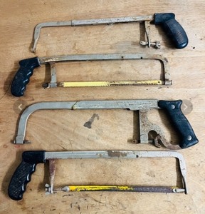 lot 172 image: Four (4) Hacksaws