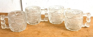 lot 216 image: Four (4) McDonalds Vintage 1993 Flintstones Rocky Road Glass&nbsp Mugs