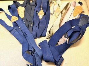 lot 222 image: Six (6) Pair of Dickies, Duluth Trading, &amp UBEE Suspenders