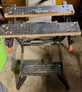 lot 227 image: Black &amp Decker Workmate 225 Portable Work Station and Vise