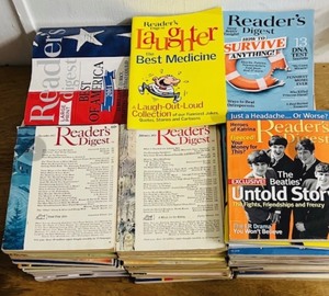 lot 317 image: Large Amount of Readers Digests from 1972 to 2019