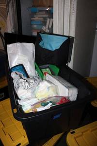 lot 71 image: Baby items - diapers, wipes