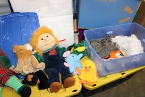 lot 81 image: Puppets and wigs