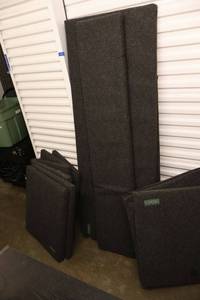 lot 41 image: Clearsonic sound buffer shields - different sizes as shown