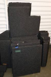 lot 42 image: Clearsonic sound buffer shields - different sizes as shown