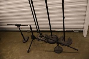lot 53 image: Mic stands as shown