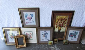 lot 513 image: Assorted framed pictures as shown