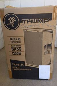 lot 118 image: THUMP 12A 1300w 12 powered loud speaker