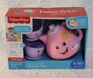 lot 4 image: Fisher-Price Laugh & Learn Tea for Two Gift Set. Unopened