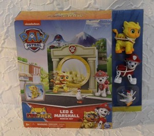 lot 13 image: PAW Patrol Cat Pack Leo & Marshall Rescue Set.  Unopened