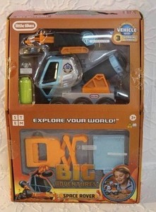 lot 25 image: Little Tikes Big Adventures Moon Microscope Space Rover. Unopened