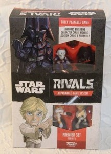 lot 40 image: Funko Star Wars Rivals Premier Set. It is a two-player expandable strategy card game. Unopened