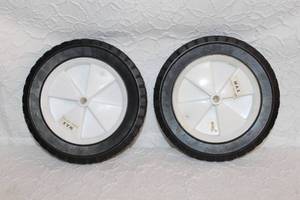 lot 102 image: 2 wheels up to 150 lbs load max