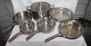 lot 103 image: Calphalon  pots and pans