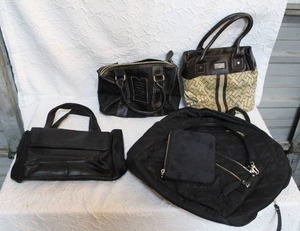 lot 105 image: Mixed lot of hand bags like tommy HilfigerVictorias secretCalvin Klein and Steve Madden