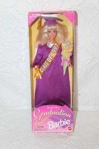 lot 124 image: 1997 Special Edition Graduation Barbie doll. Unopened