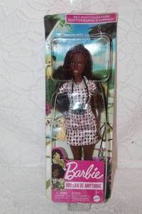lot 125 image: Barbie Pet Photographer doll from the You Can Be Anything series by Mattel. Unopened