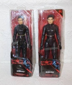 lot 127 image: 2- Spin Master 11-inch Selina Kyle action figure from the 2022 film The Batman unopened