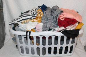 lot 239 image: A mix of kids and teen close sweatshirts t-shirts mixture