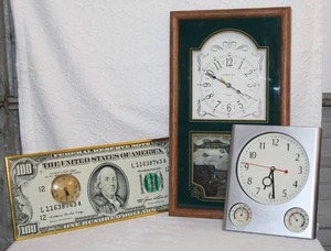 lot 278 image: Mixed lot of decorative clocks