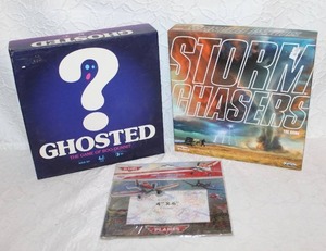 lot 288 image:  Ghosted game and storm chasers game and frame all unopened