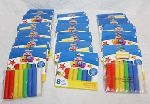 lot 390 image: Many packs of Play-Doh SculptnMold Clay 8-Pack with multiple colors.