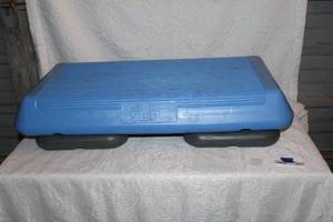 lot 407 image: The Step Original Aerobic Platform with two black risers.