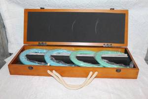 lot 436 image: Horseshoes set  unopened