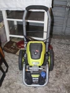 lot 437 image: Ryobi 3000 PSI 1.1 GPM Brushless Electric Pressure Washer